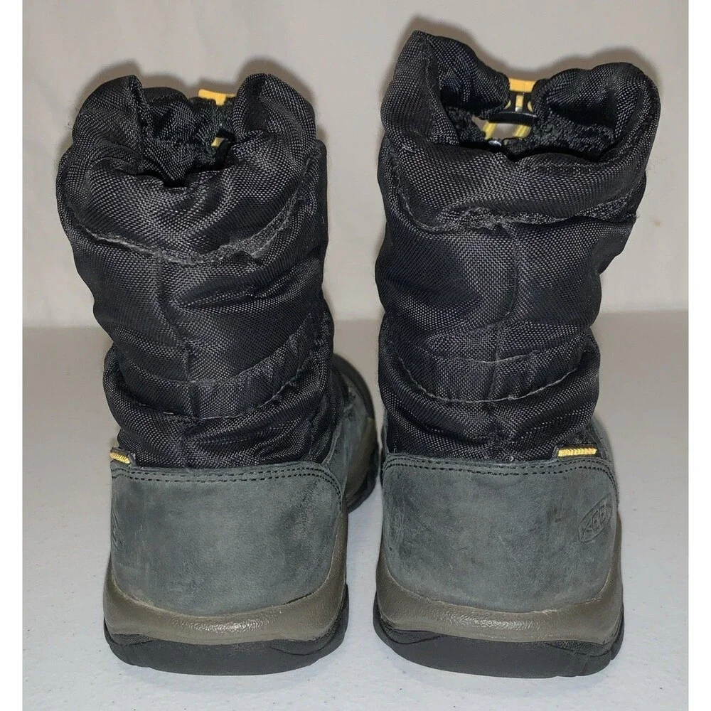 Keen Toddler Waterproof Snow Boot 10Y Black Outdoor Farm